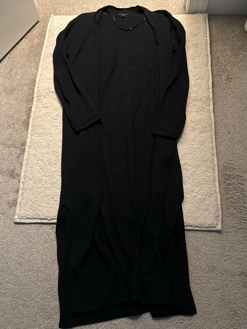 Women’s Black Long Sleeve Open Cardigan